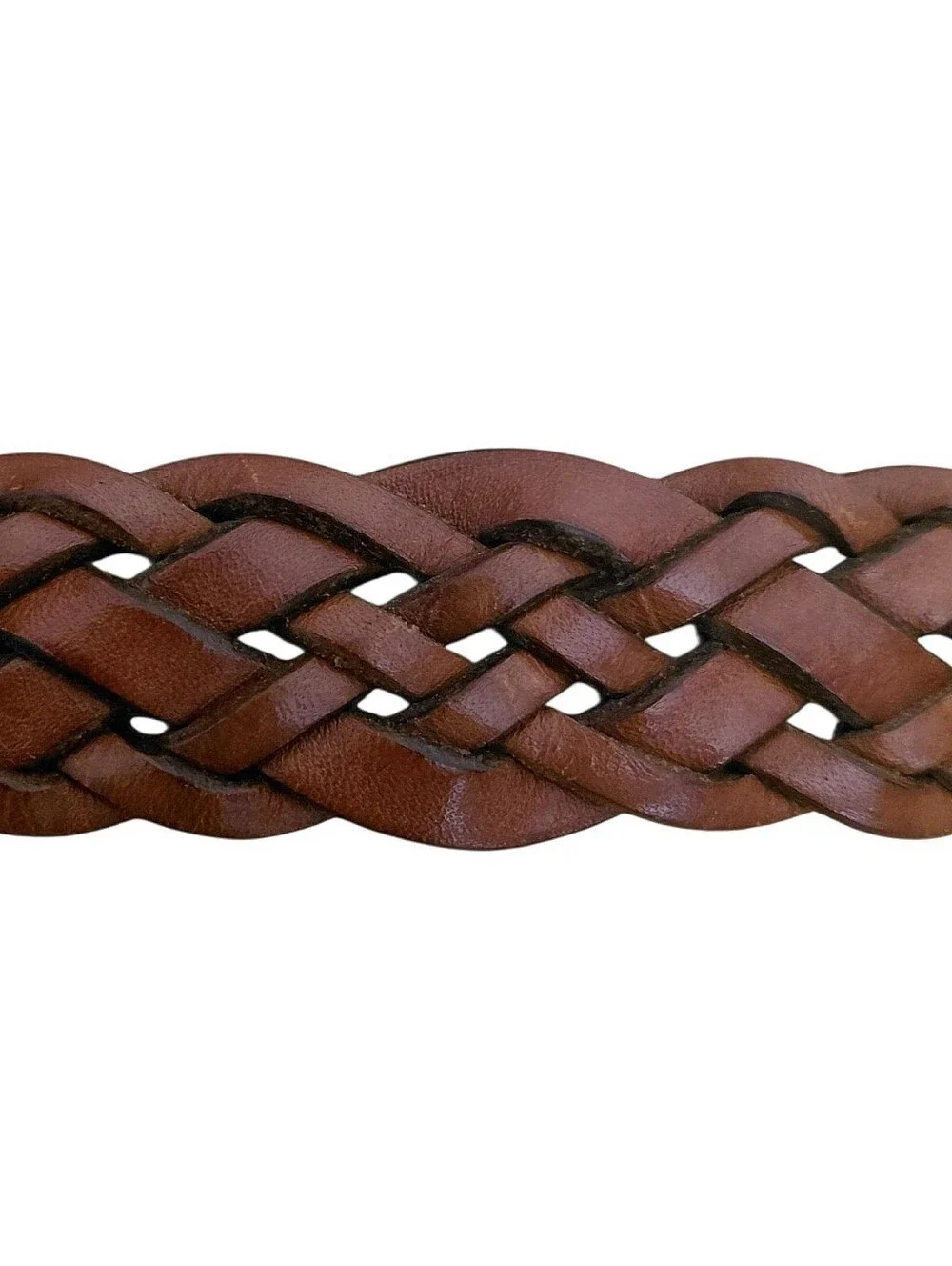 Bohemian Style Woven Braided Leather Belt